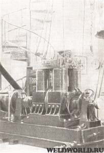 Первый электрический генератор для сварки